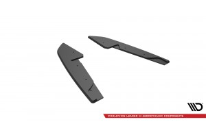 Street Pro Rear Side Splitters Audi S5 Sportback F5 - Black