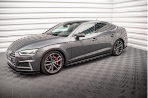Street Pro Side Skirts Diffusers Audi A5 S-Line / S5 Sportback F5 - Black