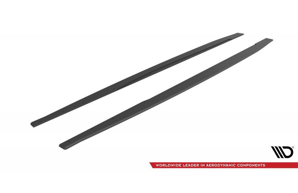 Street Pro Side Skirts Diffusers Audi A5 S-Line / S5 Sportback F5 - Black