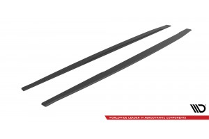 Street Pro Side Skirts Diffusers Audi A5 S-Line / S5 Sportback F5 - Black