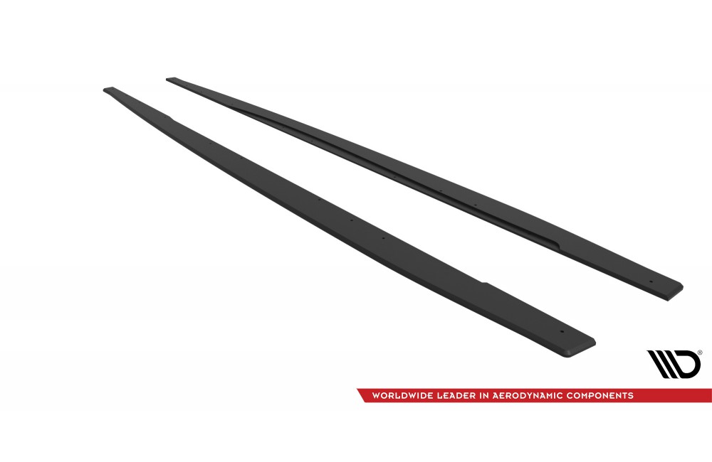Street Pro Side Skirts Diffusers Audi A5 S-Line / S5 Sportback F5 - Black
