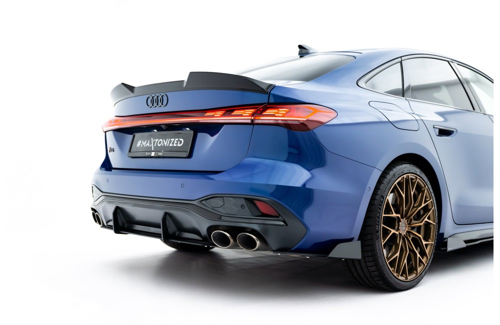 Street Pro Rear Side Splitters + Flaps Audi S5 Sedan / Avant B10