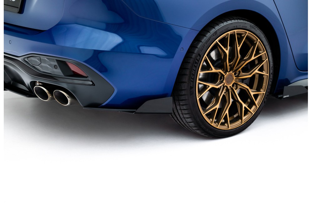 Street Pro Rear Side Splitters + Flaps Audi S5 Sedan / Avant B10