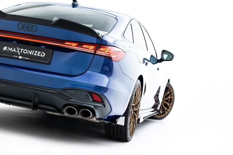Street Pro Πίσω Πλευρικοί Splitters + Flaps Audi S5 Sedan / Avant B10