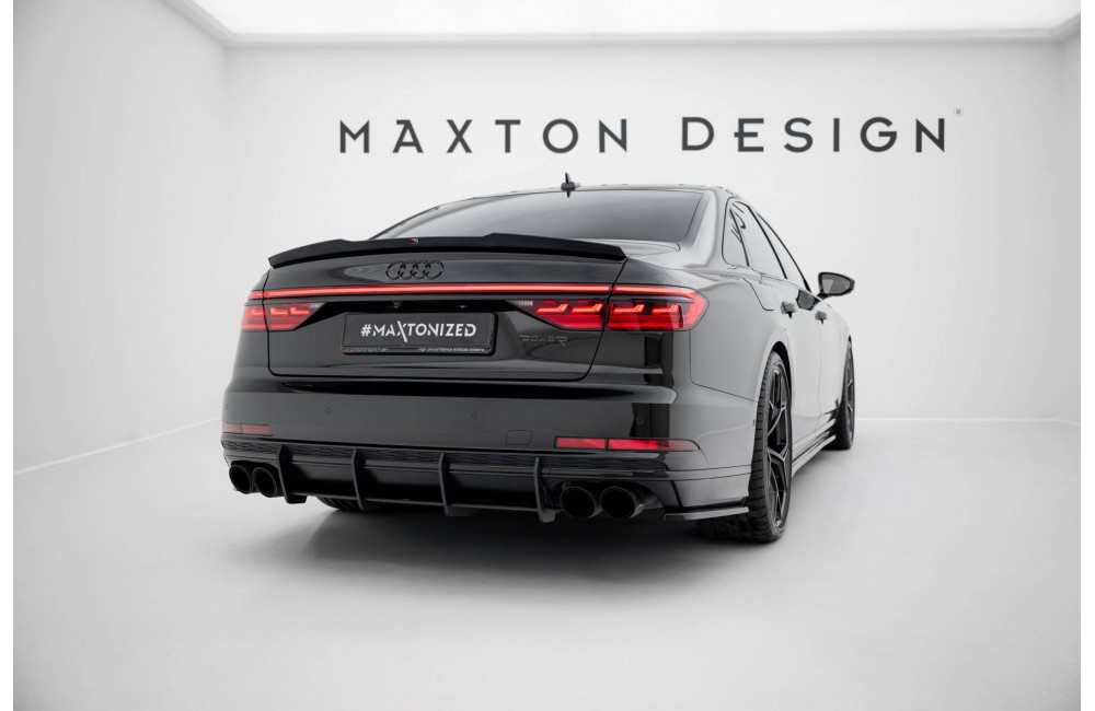 Street Pro Rear Diffuser Audi S8 D5 - Black