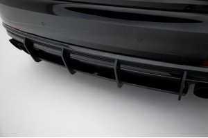 Street Pro Rear Diffuser Audi S8 D5 - Black