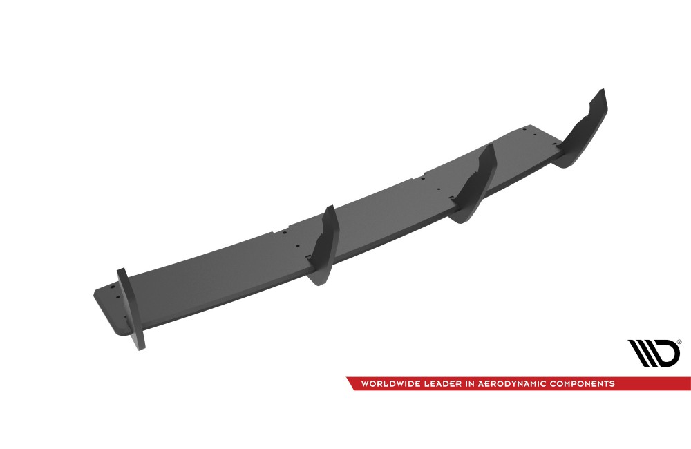 Street Pro Rear Diffuser Audi S8 D5 - Black