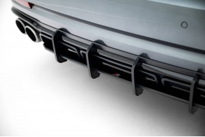 Street Pro Rear Diffuser Audi S8 D5 Facelift - Black