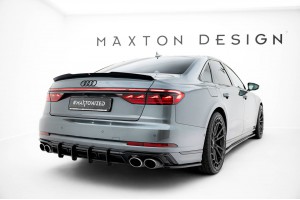 Street Pro Rear Diffuser Audi S8 D5 Facelift - Black