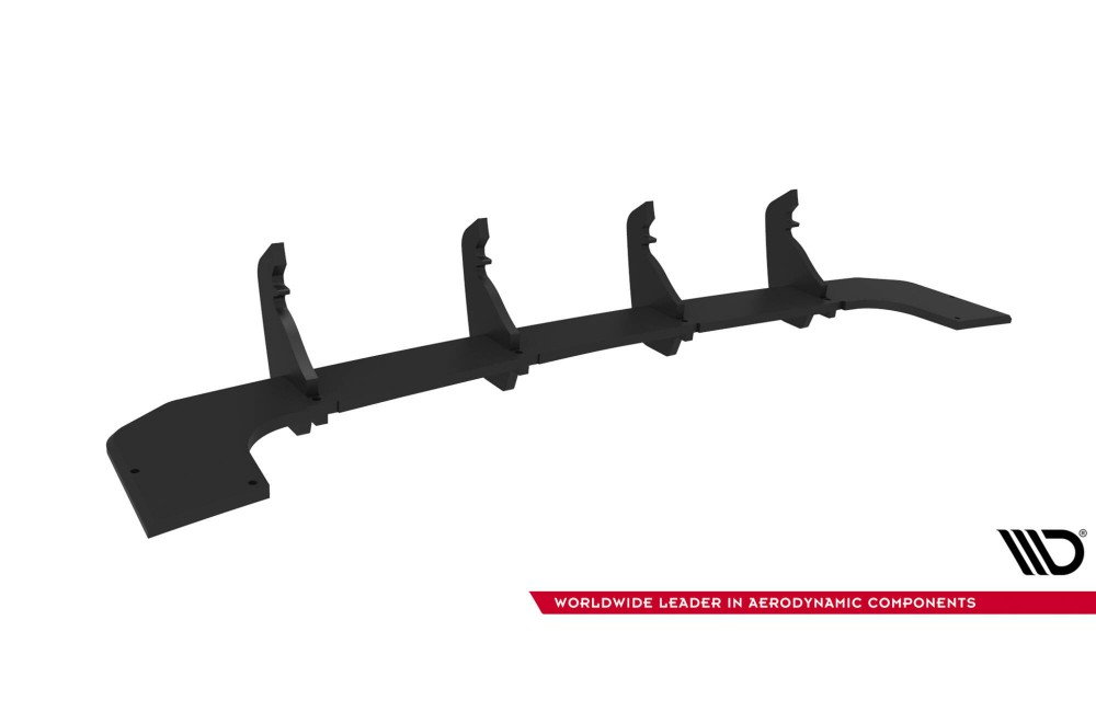 Street Pro Rear Diffuser Audi S8 D5 Facelift - Black