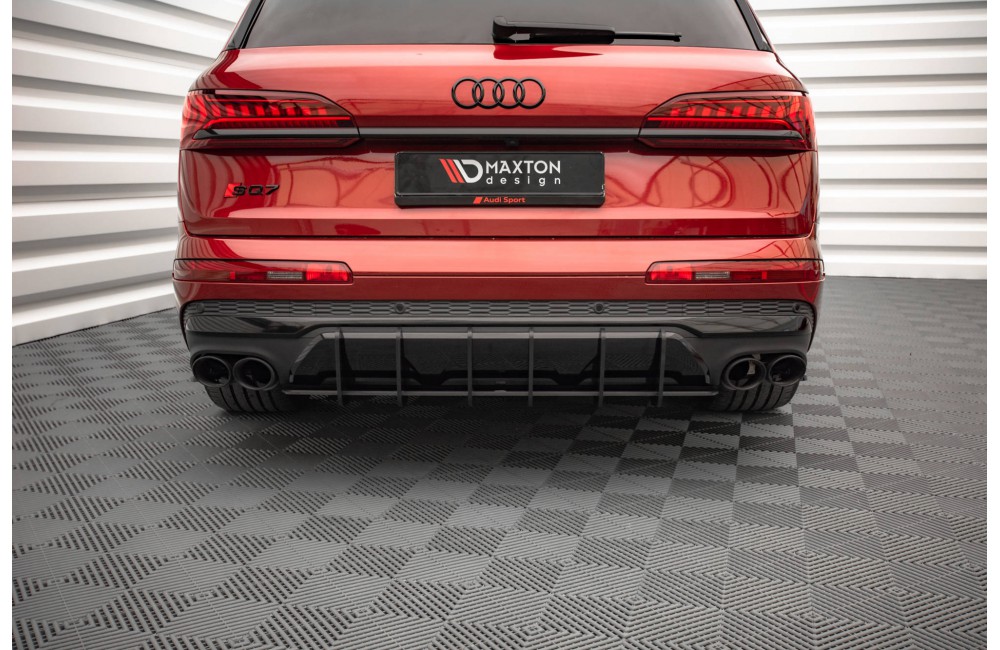 Street Pro Rear Diffuser Audi SQ7 Mk2 (4M) Facelift  - Black