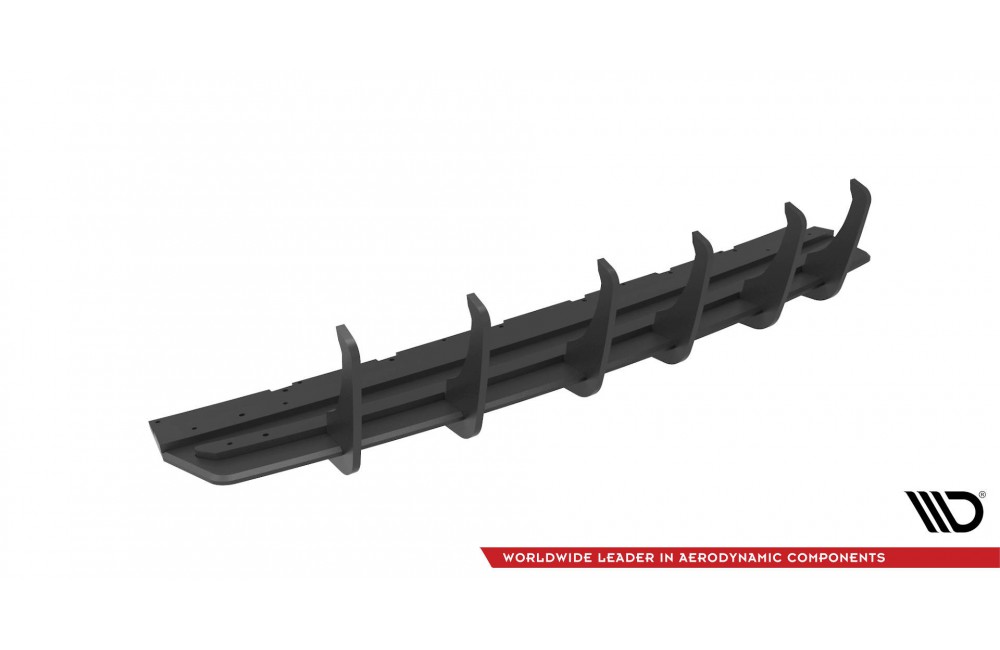 Street Pro Rear Diffuser Audi SQ7 Mk2 (4M) Facelift  - Black