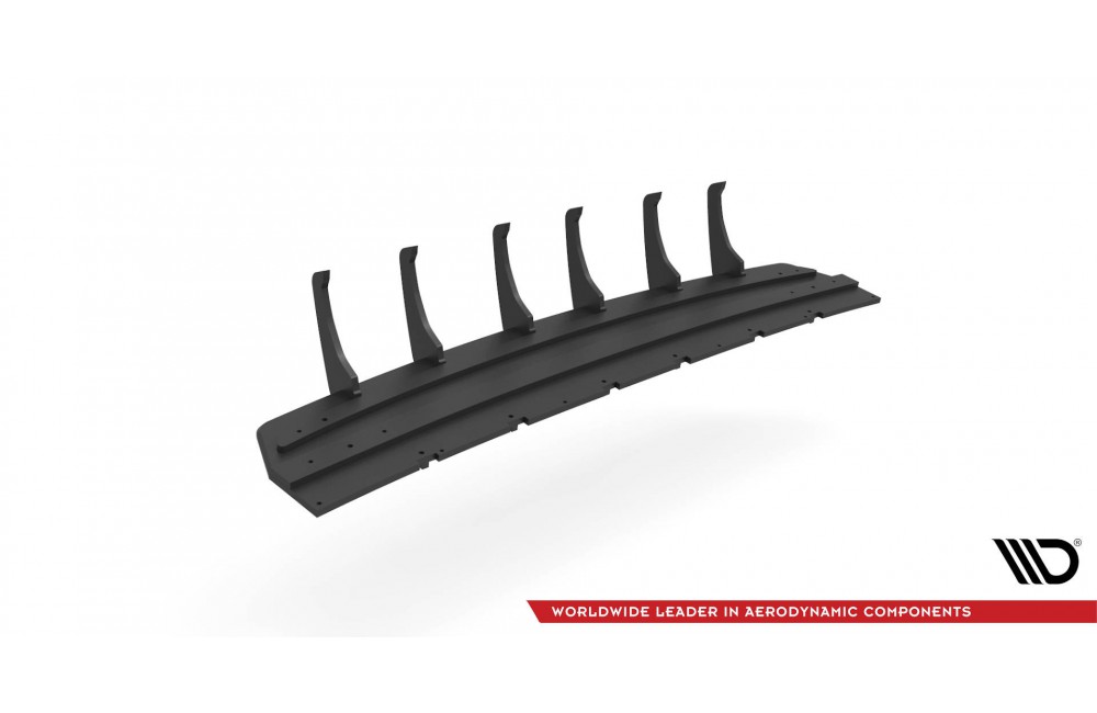 Street Pro Rear Diffuser Audi SQ7 Mk2 (4M) Facelift  - Black
