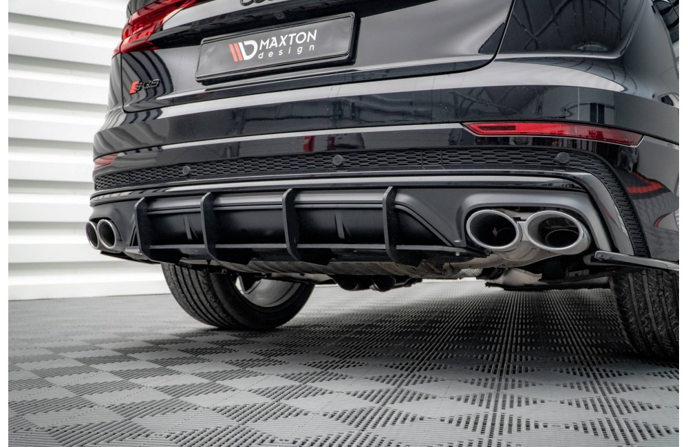 Street Pro Rear Diffuser Audi SQ8 Mk1 - Black