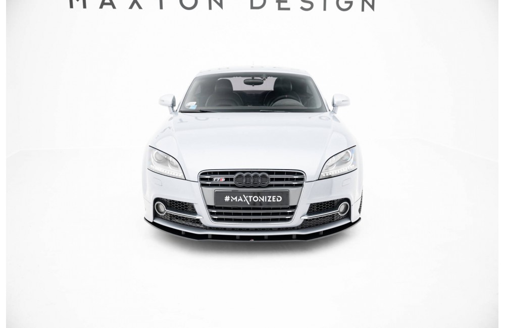 Street Pro Front Splitter Audi TT S / TT S-Line 8J Facelift - Black