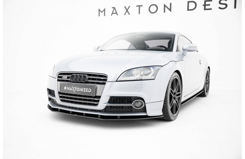 Street Pro Front Splitter Audi TT S / TT S-Line 8J Facelift - Black