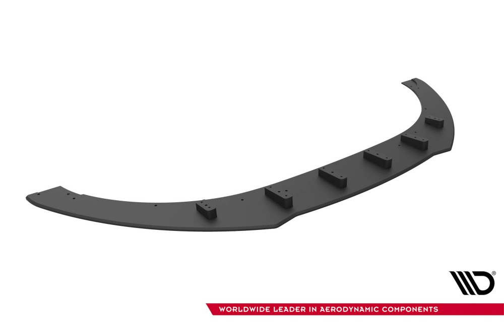Street Pro Front Splitter Audi TT S / TT S-Line 8J Facelift - Black