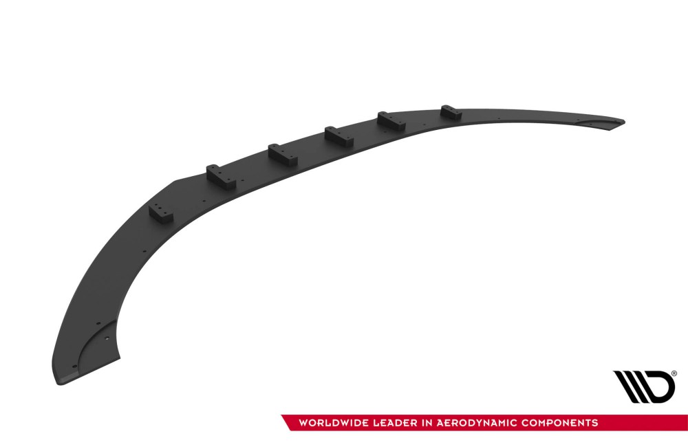 Street Pro Front Splitter Audi TT S / TT S-Line 8J Facelift - Black