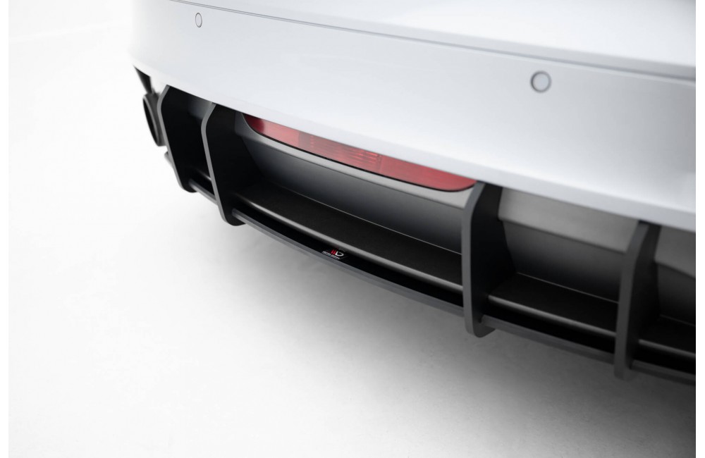 Street Pro Rear Diffuser Audi TT S-Line 8J Facelift - Black
