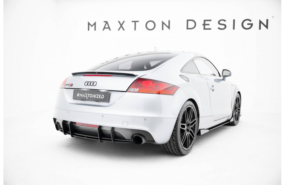 Street Pro Rear Diffuser Audi TT S-Line 8J Facelift - Black