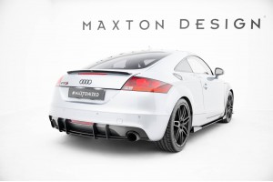 Street Pro Rear Diffuser Audi TT S-Line 8J Facelift - Black