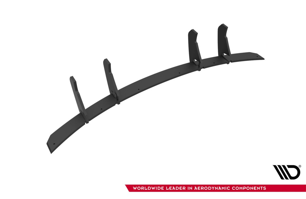 Street Pro Rear Diffuser Audi TT S-Line 8J Facelift - Black