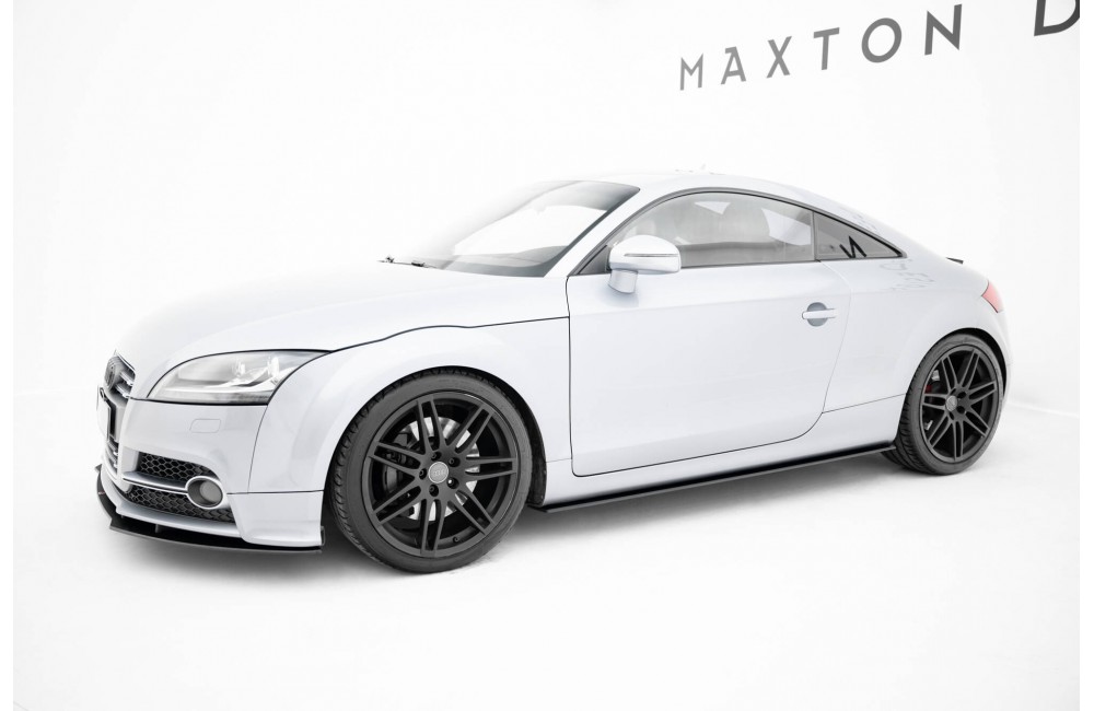 Street Pro Side Skirts Diffusers Audi TT S / TT S-Line 8J Facelift - Black