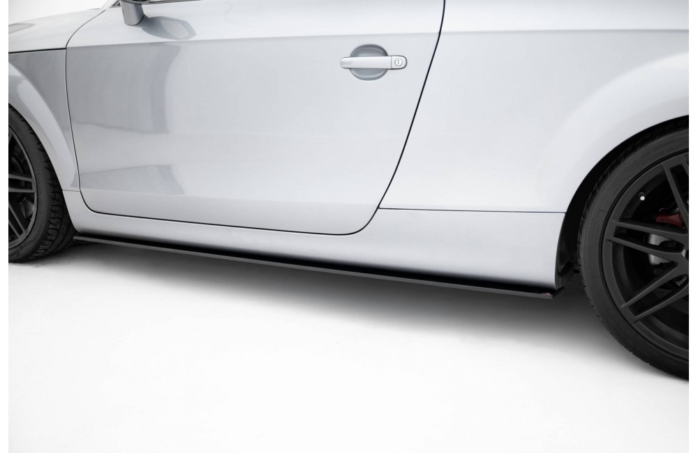 Street Pro Side Skirts Diffusers Audi TT S / TT S-Line 8J Facelift - Black