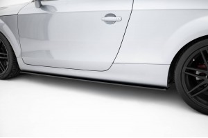 Street Pro Side Skirts Diffusers Audi TT S / TT S-Line 8J Facelift - Black