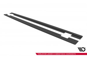 Street Pro Side Skirts Diffusers Audi TT S / TT S-Line 8J Facelift - Black
