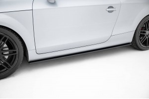 Street Pro Side Skirts Diffusers Audi TT S / TT S-Line 8J Facelift - Black