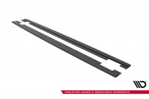 Street Pro Side Skirts Diffusers Audi TT S / TT S-Line 8J Facelift - Black