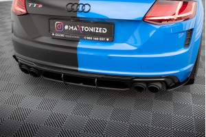 Street Pro Rear Diffuser Audi TT S 8S Facelift - Black