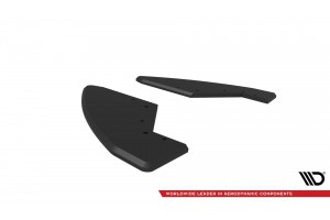Street Pro Rear Side Splitters Audi TT S 8S Facelift - Black