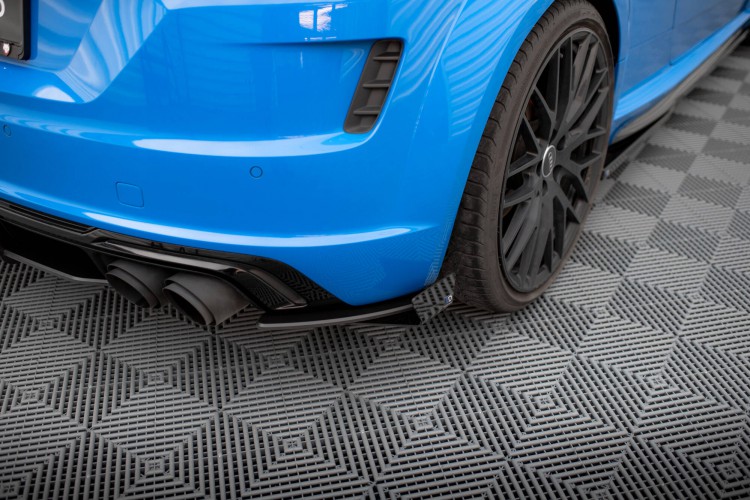 Street Pro Πίσω Πλευρικοί Splitters + Αεραγωγοί Audi TT S 8S Facelift