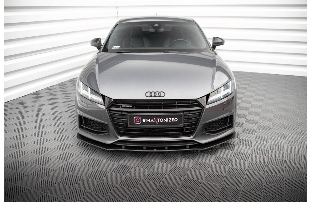 Street Pro Front Splitter Audi TT S / S-Line 8S - Black