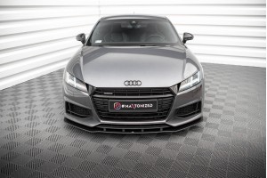 Street Pro Front Splitter Audi TT S / S-Line 8S - Black