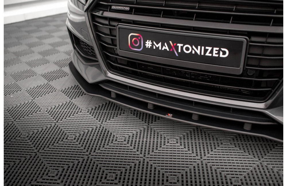 Street Pro Front Splitter Audi TT S / S-Line 8S - Black