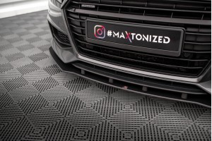 Street Pro Front Splitter Audi TT S / S-Line 8S - Black