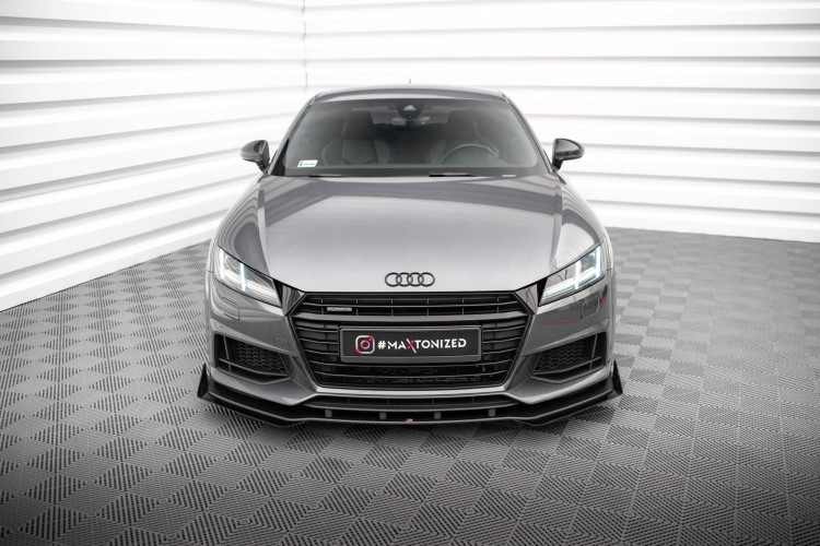 Street Pro Μπροστινή Splitter + Flaps Audi TT S / S-Line 8S
