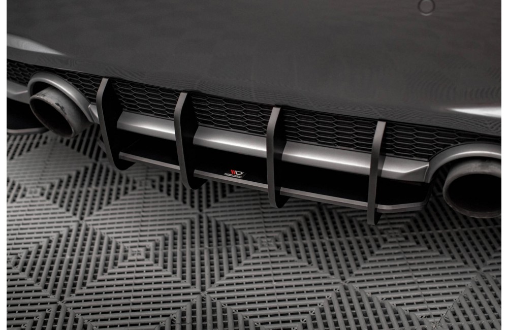 Street Pro Rear Diffuser Audi TT S-Line 8S - Black
