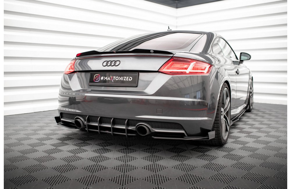 Street Pro Rear Diffuser Audi TT S-Line 8S - Black
