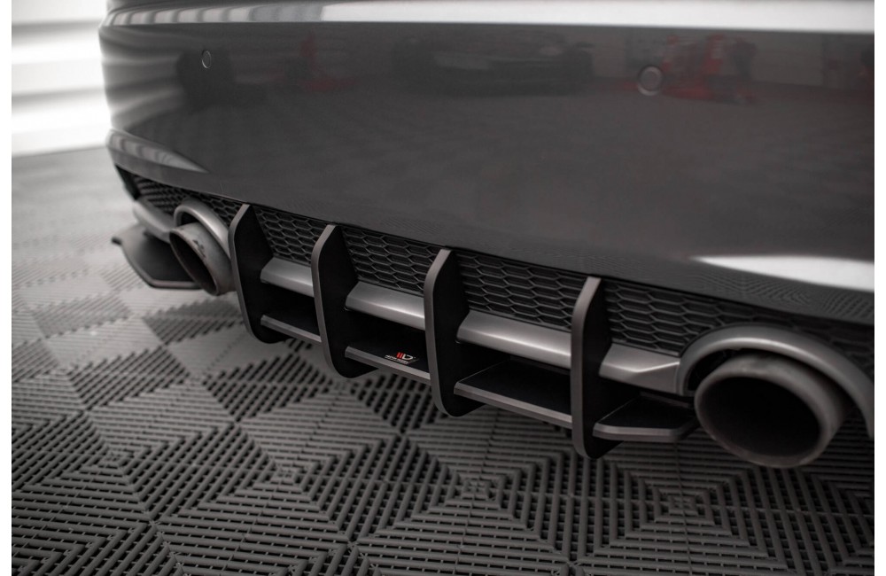 Street Pro Rear Diffuser Audi TT S-Line 8S - Black