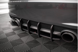Street Pro Rear Diffuser Audi TT S-Line 8S - Black