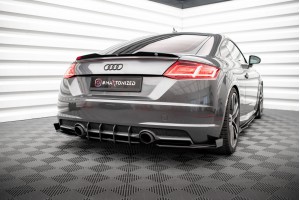 Street Pro Rear Diffuser Audi TT S-Line 8S - Black