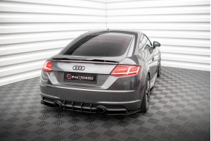 Street Pro Rear Side Splitters Audi TT S-Line 8S - Black