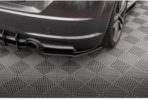 Street Pro Rear Side Splitters Audi TT S-Line 8S - Black