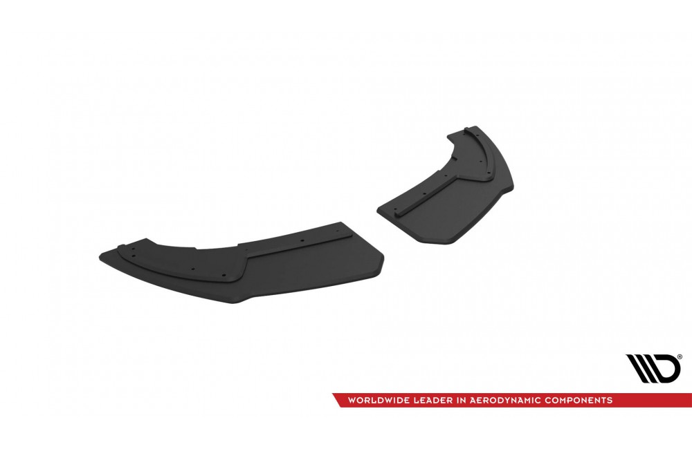 Street Pro Rear Side Splitters Audi TT S-Line 8S - Black