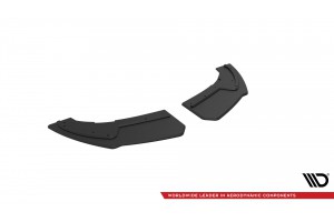 Street Pro Rear Side Splitters Audi TT S-Line 8S - Black