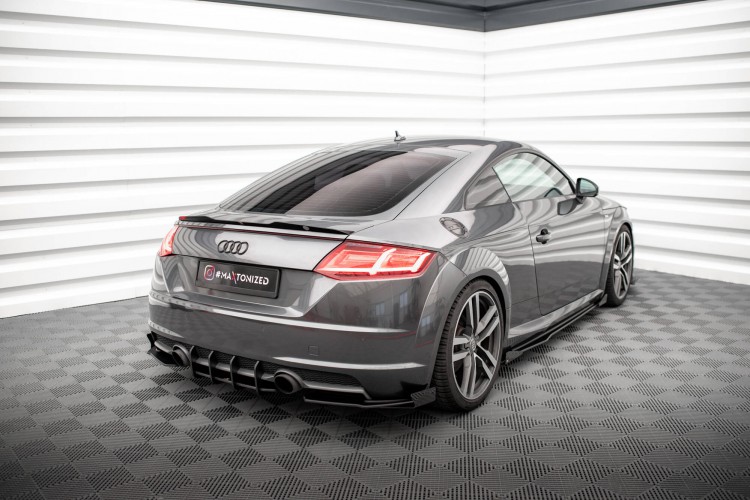 Street Pro Πίσω Πλευρικοί Splitters + Flaps Audi TT S-Line 8S